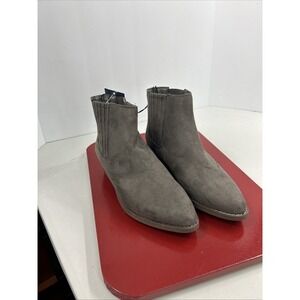 Universal Thread Women's Ankle Booties‎ US Size 6.5W Shoes Dark Gray New W/ Tags